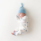 KYTE BABY Unisex Rayon Made From Bamboo Zippered Rompers 0-24 Months - Image 3