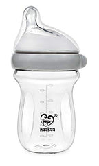 Haakaa Generation 3 Glass Baby Bottle 6 oz/160 ml, 1 PK by haakaa