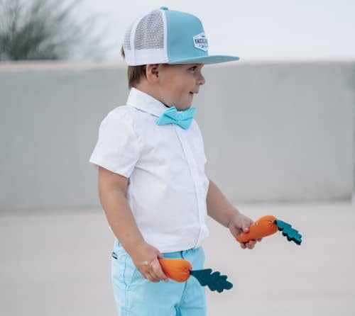 Baby Hats - Baseball Hat, Newborn Youth Flat Brim Mesh Trucker Surf Skate Bubba - Image 5