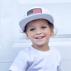 Baby Hats - Baseball Hat, Newborn Youth Flat Brim Mesh Trucker Surf Skate Bubba - Image 2