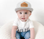 Baby Hats - Baseball Hat, Newborn Youth Flat Brim Mesh Trucker Surf Skate Bubba - Image 6