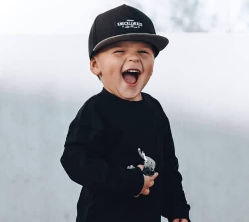 Baby Hats - Baseball Hat, Newborn Youth Flat Brim Mesh Trucker Surf Skate Bubba - Image 6