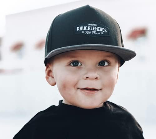 Baby Hats - Baseball Hat, Newborn Youth Flat Brim Mesh Trucker Surf Skate Bubba - Image 5