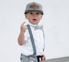 Baby Hats - Baseball Hat, Newborn Youth Flat Brim Mesh Trucker Surf Skate Bubba - Image 4