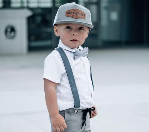 Baby Hats - Baseball Hat, Newborn Youth Flat Brim Mesh Trucker Surf Skate Bubba - Image 3