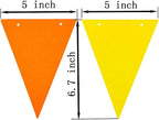 Orange and Yellow Pennant Banner - Image 2