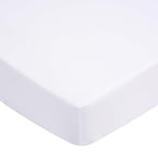 UOMNY Crib Sheet White Fitted Crib Sheets Baby Sheet by UOMNY