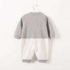 HUAANIUE Newborn Baby Boys Gentleman Romper One Piece Long Sleeve Bowtie Outfit - Image 3