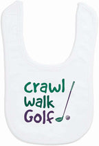 ChalkTalkSPORTS Golf Baby & Infant Bibs | Soft Microfiber Golfing Baby Bibs by ChalkTalkSPORTS