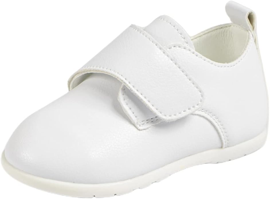 ohsofy Infant Baby Boy Oxford Shoes PU Leather Loafers Rubber and Soft Sole by ohsofy
