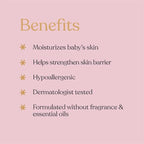 ELLAOLA Soothing Baby Lotion for Dry, Eczema Prone & Sensitive Skin - Image 2