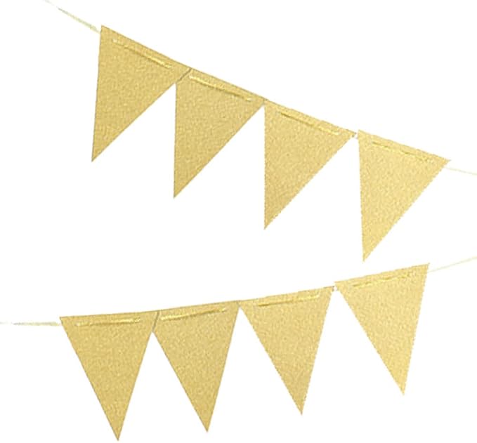 Gold Pennant Banner by CC+wonderland+zone