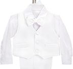 Dressy Daisy Baby Toddler Boy 5 Pcs Set Formal Tuxedo Suits No Tail Wedding - Image 6