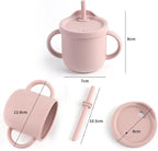 Silicone Baby Feeding Set | BPA-FREE |9 PCS Baby Led Weaning Supplies Self - Image 6
