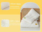 Toddler Pillow for 2, 5 Years Old-11”x 17”-100% Cotton Machine Washable Soft - Image 2