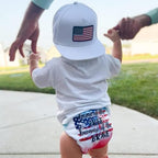 Baby Hats - Baseball Hat, Newborn Youth Flat Brim Mesh Trucker Surf Skate Bubba - Image 3