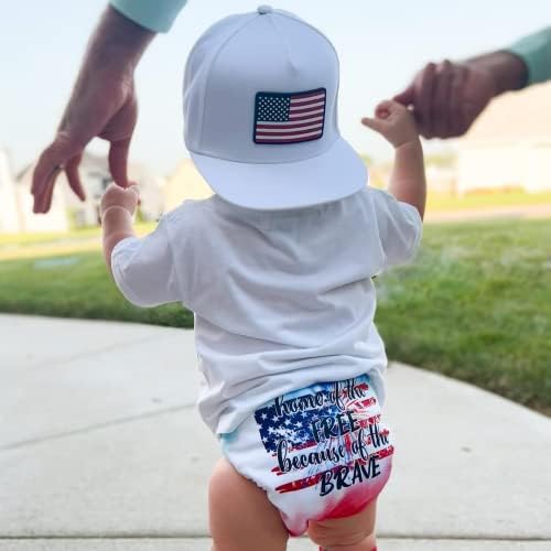 Baby Hats - Baseball Hat, Newborn Youth Flat Brim Mesh Trucker Surf Skate Bubba - Image 3