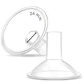 Maymom MyFit, Crater Series, 24 mm 2xTwo-Piece Breastshield Compatible by Maymom