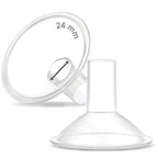 Maymom MyFit, Crater Series, 24 mm 2xTwo-Piece Breastshield Compatible by Maymom