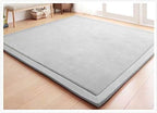 V-mix Baby Play Mat, Handmade Weaving Plush Foam Play Crawling Rugs by V-mix