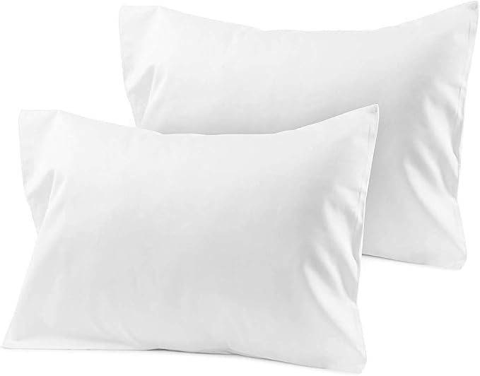 COTTON STICH 16x20 Small Pillowcase Zipper Closer Pillow case Set of 2 PC Mini by COTTONSTICH