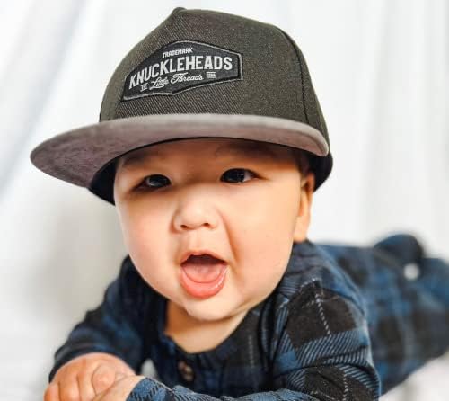 Baby Hats - Baseball Hat, Newborn Youth Flat Brim Mesh Trucker Surf Skate Bubba - Image 2