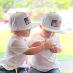 Baby Hats - Baseball Hat, Newborn Youth Flat Brim Mesh Trucker Surf Skate Bubba - Image 5