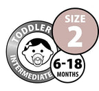 BIBS Pacifiers Colour Collection | Natural Rubber Baby Pacifier | Set of 2 - Image 5