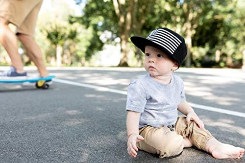 Baby Hats - Baseball Hat, Newborn Youth Flat Brim Mesh Trucker Surf Skate Bubba - Image 7