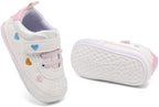 Clowora Baby Boys Girls Shoes Non-Slip Rubber Sole Sneakers Infant First - Image 2