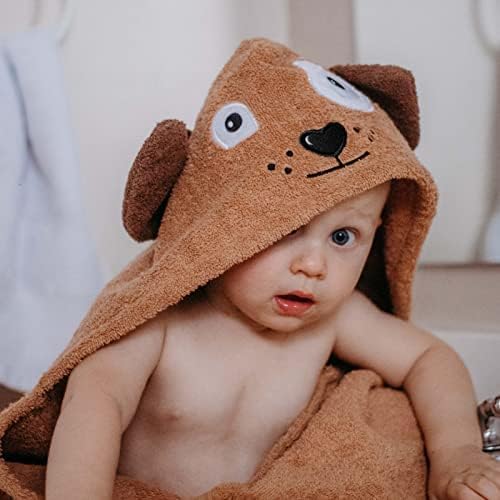 Hooded Baby Towel for Kids 2-8 | Large 100% Cotton Baby Towel for Girls or Boys - Image 2
