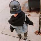 Baby Hats - Baseball Hat, Newborn Youth Flat Brim Mesh Trucker Surf Skate Bubba - Image 2