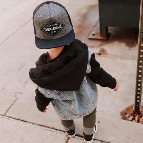 Baby Hats - Baseball Hat, Newborn Youth Flat Brim Mesh Trucker Surf Skate Bubba - Image 2