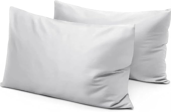 COTTON STICH 14x20 Small Pillowcase Zipper Closer Pillow case Set of 2 PC Mini by COTTONSTICH