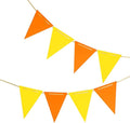 Orange and Yellow Pennant Banner by CC+wonderland+zone