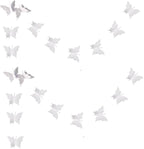 Butterfly Banner Decorative Paper Garland by zilue