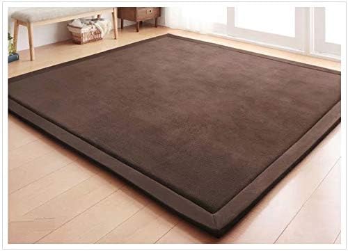 V-mix Children Play Mat, Handmade Weaving Plush Foam Play Crawling Rugs by V-mix