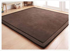 V-mix Children Play Mat, Handmade Weaving Plush Foam Play Crawling Rugs by V-mix