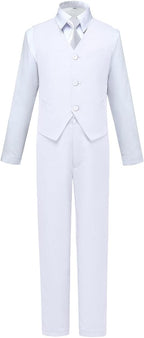 Visaccy Boys Suits Slim Fit Dress Clothes Ring Bearer Outfit by Visaccy