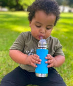Pura Kiki 11oz/325ml Stainless Steel Straw Bottle w/Sleeve - Image 8