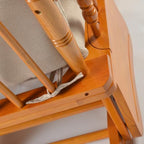 Solid Wood Anti-Pinching Rocking Glider Chair - Image 6