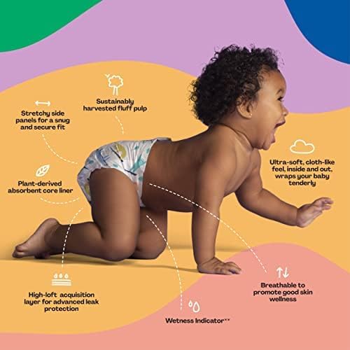 Hello Bello Premium Baby Diapers Size 5, Extra-Absorbent, Hypoallergenic Baby - Image 2