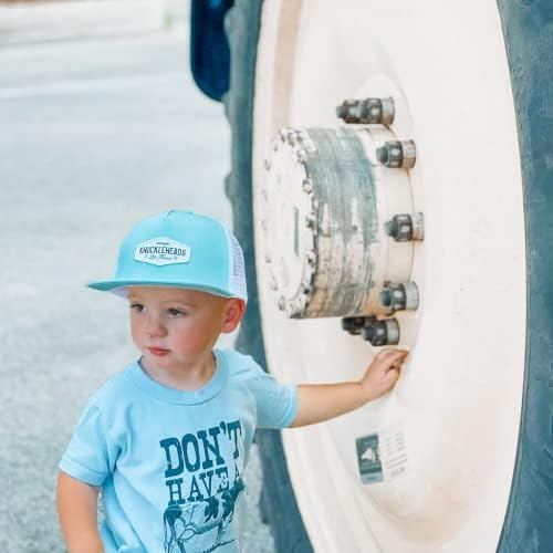 Baby Hats - Baseball Hat, Newborn Youth Flat Brim Mesh Trucker Surf Skate Bubba - Image 4
