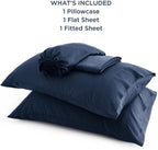 Bedsure Cooling Sheets Twin, Rayon Derived from Bamboo, Breathable & Soft Twin - Image 6