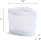 Stasher Premium Silicone Reusable Food Storage Bowl, Deep Ocean, Sous Vide - Image 5