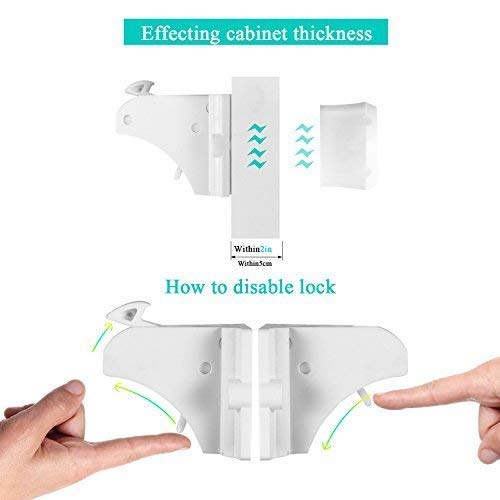 Vmaisi 16 Pack Child Safety Magnetic Cabinet Locks - Image 4