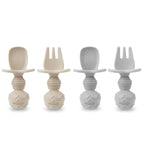 PandaEar Silicone Baby Led Weaning Spoon Fork| First Training Self Feeding by PandaEar