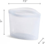 Stasher Premium Silicone Reusable Food Storage Bowl, Sous Vide, Dishwasher - Image 5