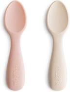 mushie Silicone Toddler Starter Spoons | 2 Pack by mushie