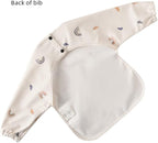 GZMM Waterproof Baby Bibs, Infant Toddler Long Sleeve Feeding Bib - Image 2